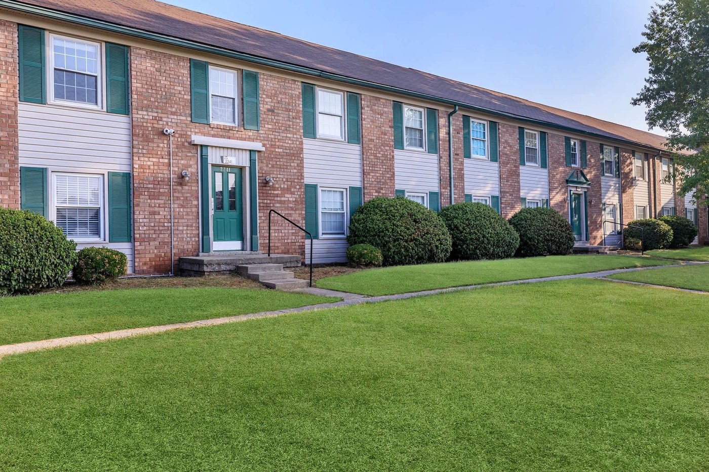 Apartment buildings at The Legend at Speedway